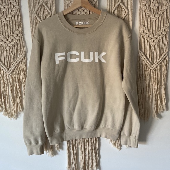 NWOT FCUK Crewneck - Picture 3 of 4